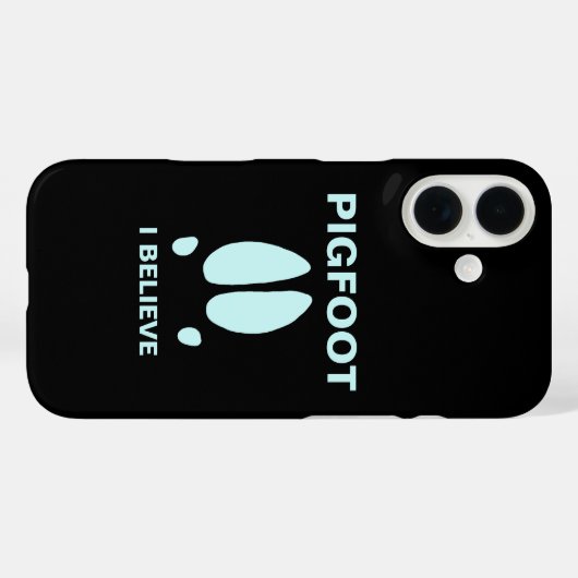 Pigfoot, geloof ik Case-Mate iPhone case (Achterkant (horizontaal))