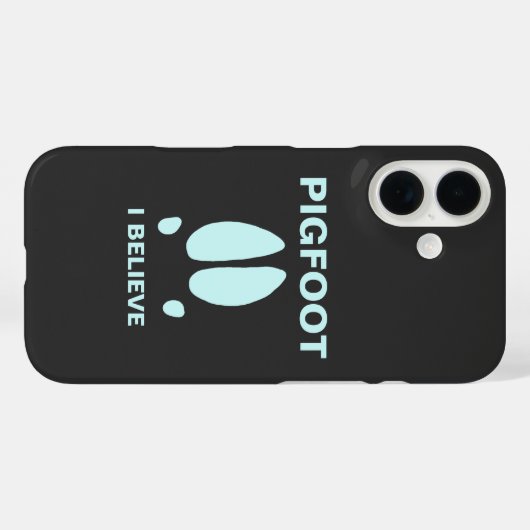 Pigfoot, geloof ik Case-Mate iPhone case (Achterkant (horizontaal))