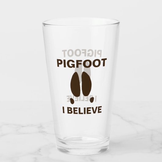 Pigfoot, geloof ik glas (Achterkant)