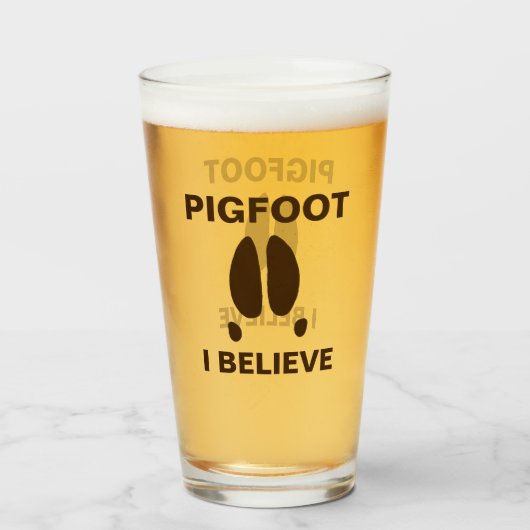 Pigfoot, geloof ik glas (Voorkant gevuld)