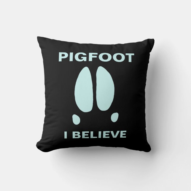 Pigfoot, geloof ik kussen (Voorkant)