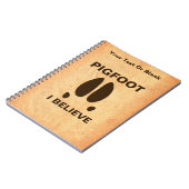 Pigfoot, geloof ik notitieboek (Linkerzijde)