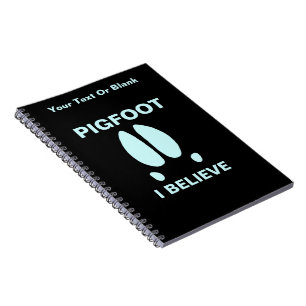 Pigfoot, geloof ik notitieboek