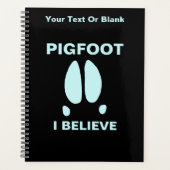 Pigfoot, geloof ik planner (Voorkant)