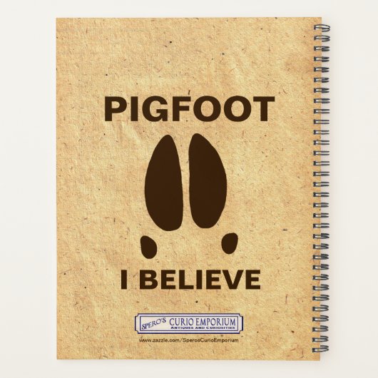 Pigfoot, geloof ik planner (Achterkant)