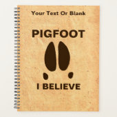 Pigfoot, geloof ik planner (Voorkant)