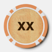 Pigfoot, geloof ik poker chips (Achterkant)