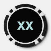 Pigfoot, geloof ik poker chips (Achterkant)