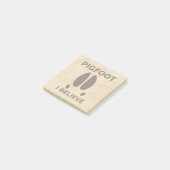 Pigfoot, geloof ik post-it® notes (Schuin)