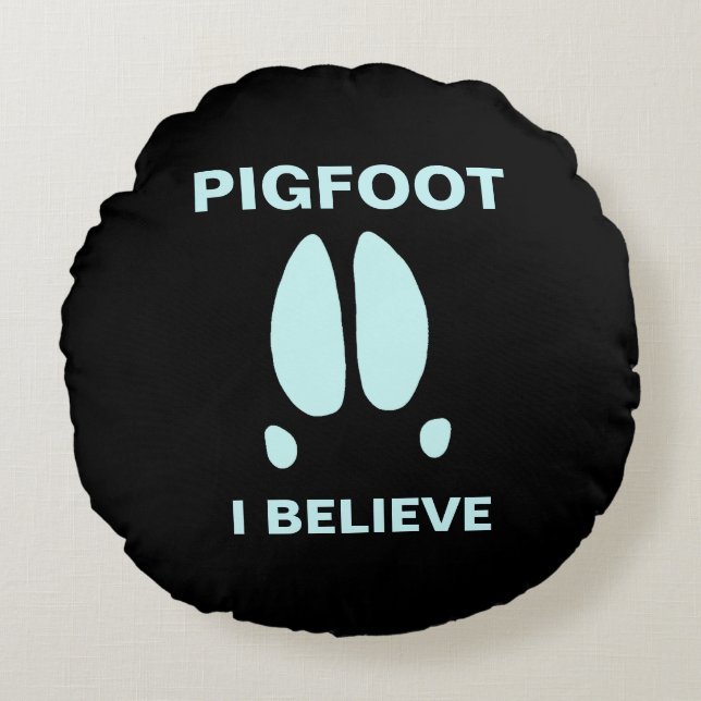 Pigfoot, geloof ik rond kussen (Voorkant)