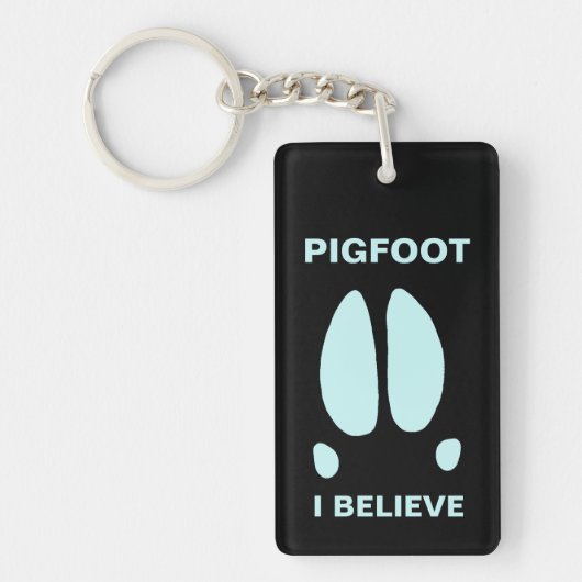 Pigfoot, geloof ik sleutelhanger (Voorkant)