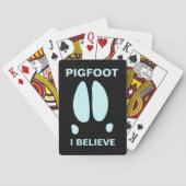 Pigfoot, geloof ik speelkaarten (Achterkant)