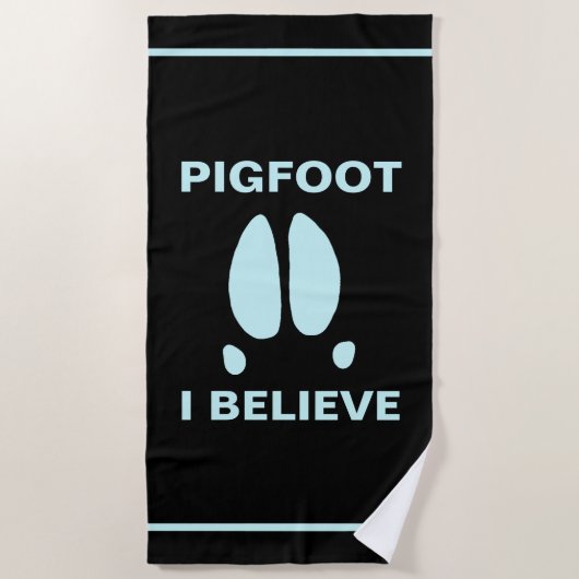 Pigfoot, geloof ik strandlaken (Voorkant)