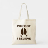Pigfoot, geloof ik tote bag (Achterkant)