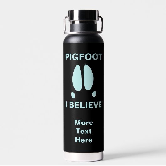 Pigfoot - I Believe Waterfles (Achterkant)