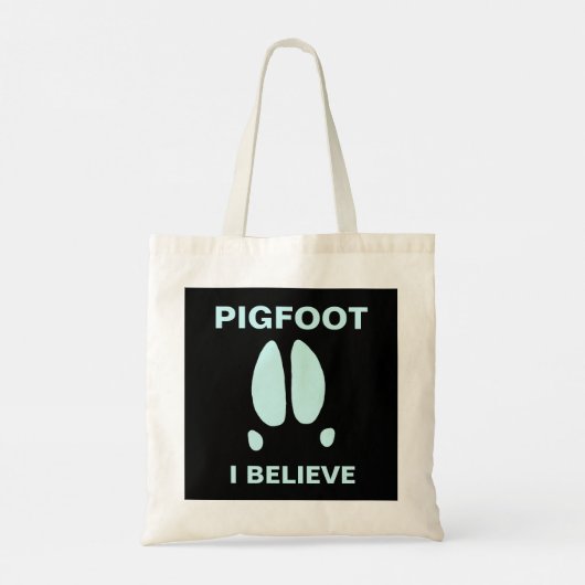 Pigfoot - Ik geloof Tote Bag (Achterkant)
