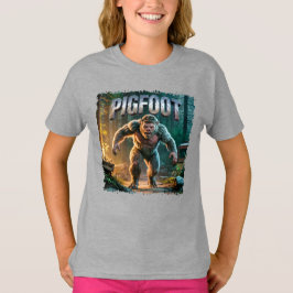 Pigfoot Photographic Combo Creature Grappig T-shirt