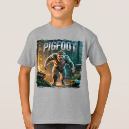 Pigfoot Photographic Combo Creature Grappig T-shirt