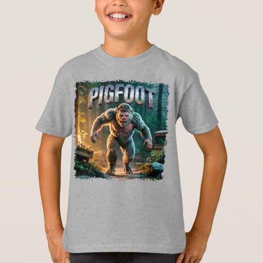 Pigfoot Photographic Combo Creature Grappig T-shirt (Voorkant)