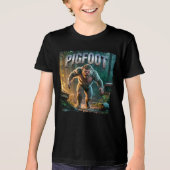 Pigfoot Photographic Combo Creature Grappig Tri-Blend Shirt (Voorkant)