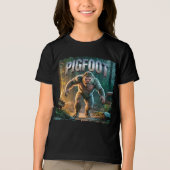 Pigfoot Photographic Combo Creature Grappig Tri-Blend Shirt (Voorkant)