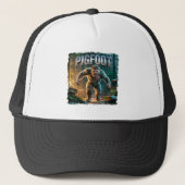 Pigfoot Photographic Combo Creature Grappig Trucker Pet (Voorkant)