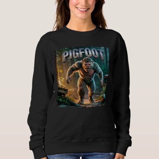 Pigfoot Photographic Combo Creature Grappig Trui (Voorkant)