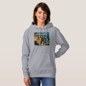 Pigfoot Photographic – Pig Bigfoot Funny Scary Hoodie (Voorkant volledig)