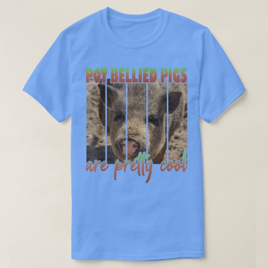 Piggen die van bovenaf zijn , zijn 5073 t-shirt (Design voorkant)