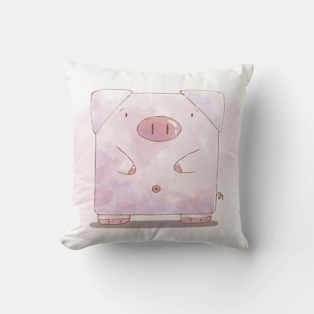 Piggie cutie kussen (Voorkant)