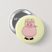 Piggie Ronde Button 5,7 Cm (Voorkant /achterkant)