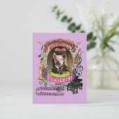 Piggienini Funny Pig Animal Composer Paganini Briefkaart (Staand voorkant)
