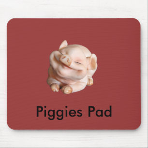 Piggies Pad Funny Designer Mousepad Muismat