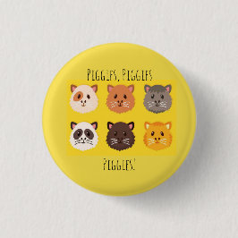 Piggies, Piggies, Piggies! Ronde Button 3,2 Cm