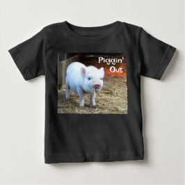 Piggin' Out Boerderij Leven Baby T-Shirt