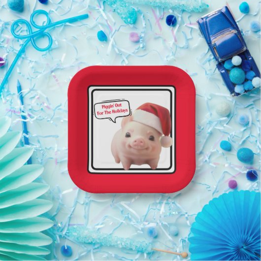 Piggin' Out Papier Bord (Feest)