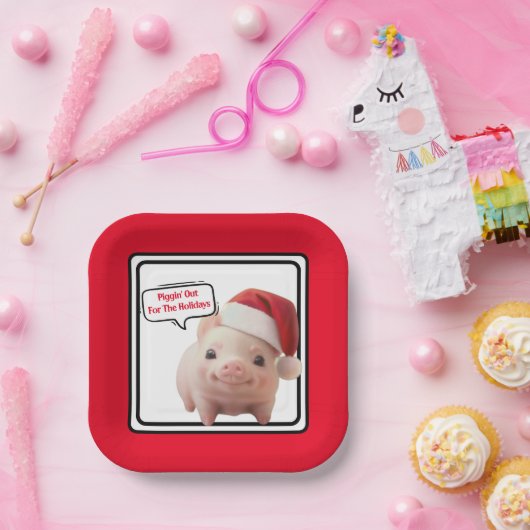 Piggin' Out Papier Bord (Feest)