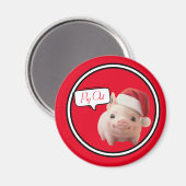 Piggin' Out vakantiemagneet Magneet (Voorkant / Achterkant)