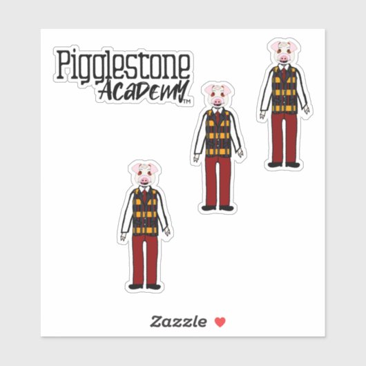 Pigglestone Academy Class Varken 3 Sticker (Vel)