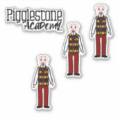Pigglestone Academy Class Varken 3 Sticker (Voorkant)
