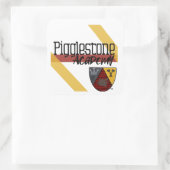 Pigglestone Academy Coat of Arms Vierkante Sticker (Tas)