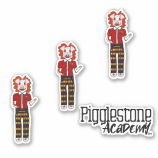 Pigglestone Academy Klasse Varken 4 Sticker