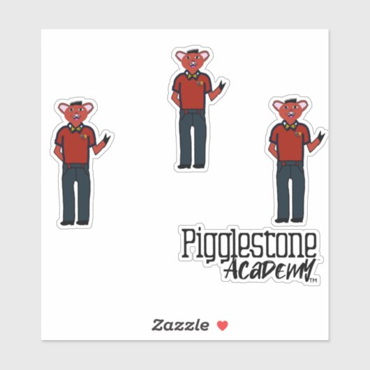 Pigglestone Academy Klasse Varken 5 Sticker (Vel)