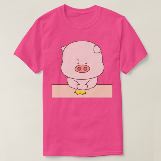 Piggly Wiggly the Chubby Pig 1 T-shirt (Design voorkant)