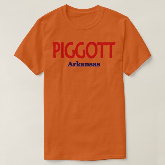 Piggott Arkansas T-shirt (Design voorkant)
