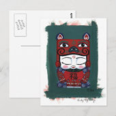 Piggy Baby Briefkaart (Voorkant / Achterkant)