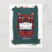 Piggy Baby Briefkaart (Voorkant)