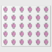 Piggy bank cadeaupapier (Vlak)