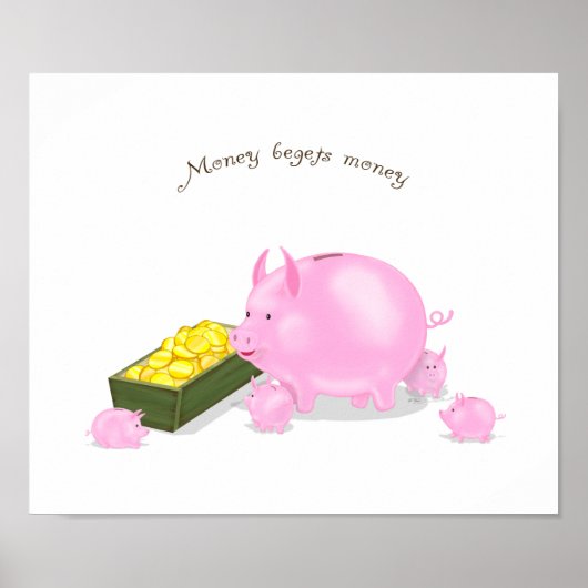 Piggy Bank Family Poster (Voorkant)