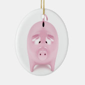 Piggy bank keramisch ornament (Rechts)
